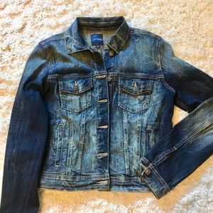 Dark Stone Wash Jean Jacket